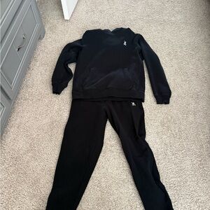 Kids Black Sweatsuit Set Psycho Bunny